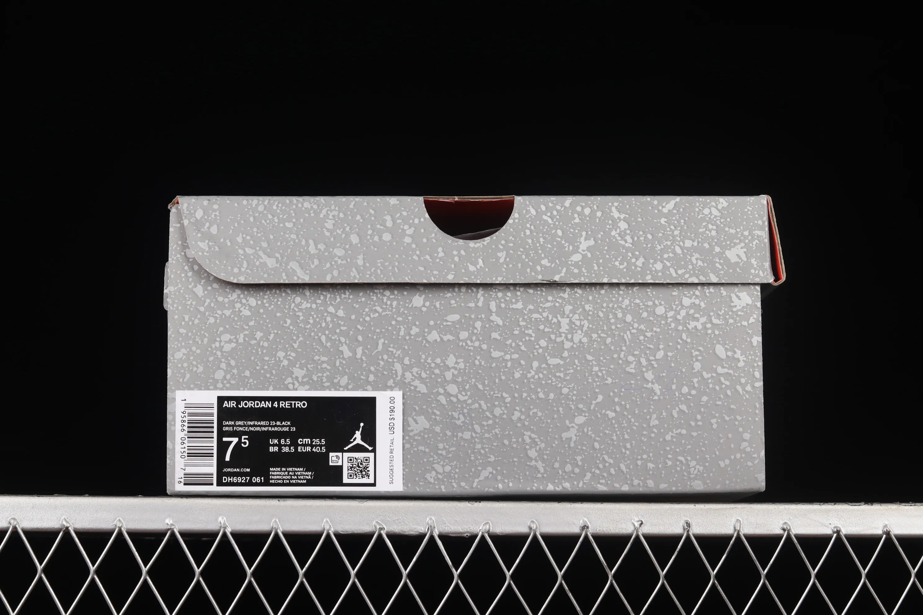 All categories Air Jordan Jordan series basketball shoes Air Jordan 4 Z version Air Jordan 4 "Infrared" AJ4 Joe 4 infrared DH6927-061